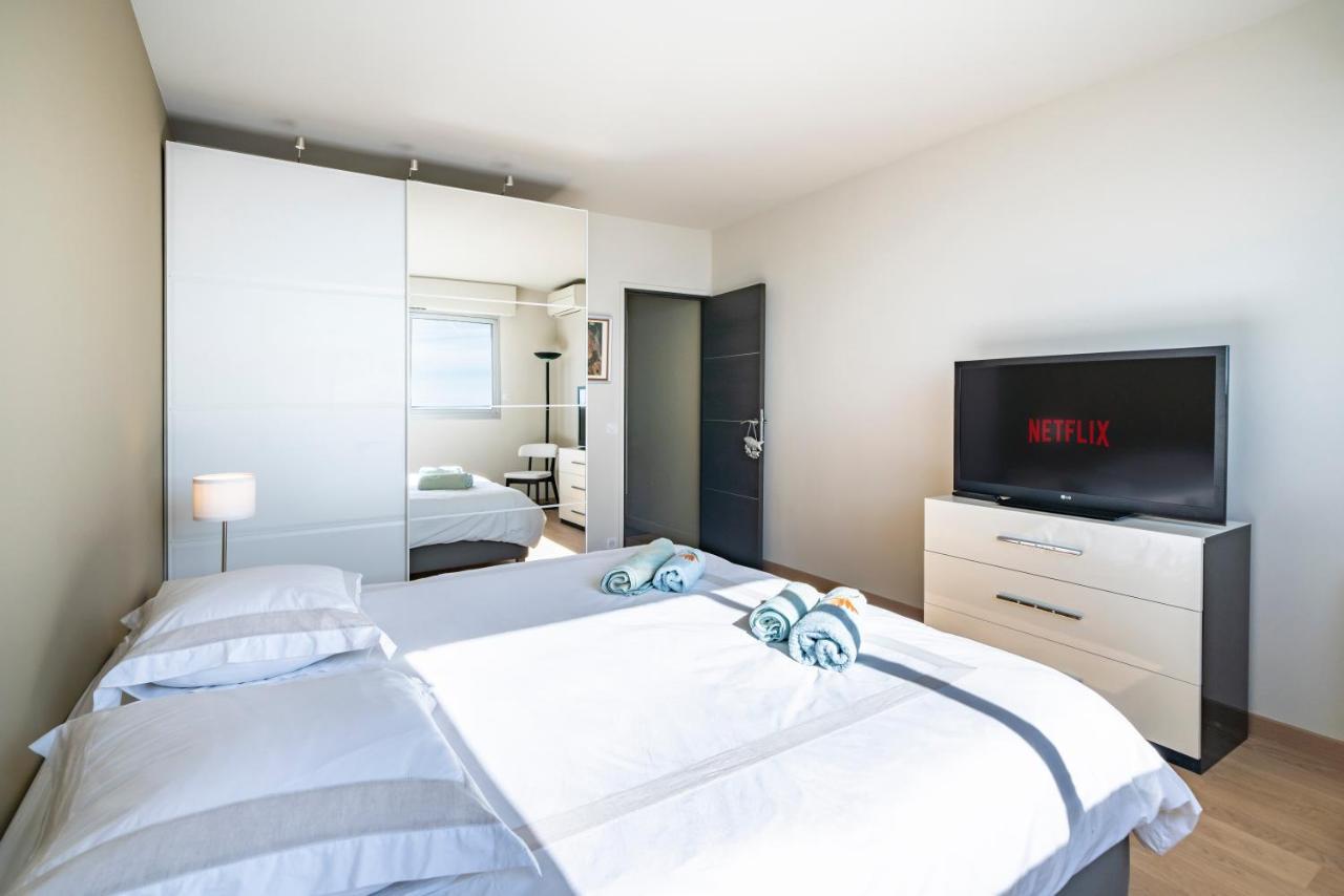Baie Roquebrune, Balcon Vue Mer, Parking Gratuit - Ao Екстериор снимка