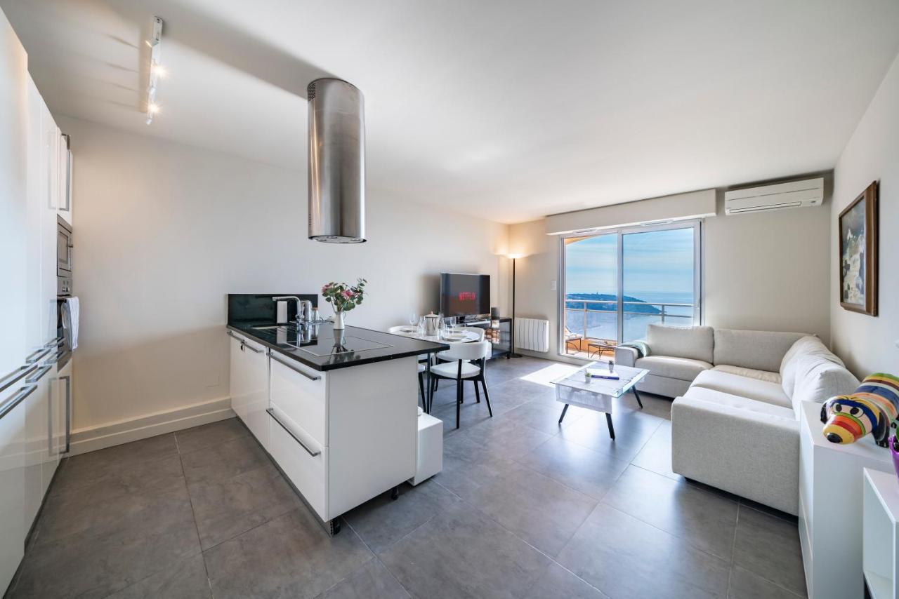 Baie Roquebrune, Balcon Vue Mer, Parking Gratuit - Ao Екстериор снимка